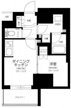 ザ・パークハウス上野の物件間取画像